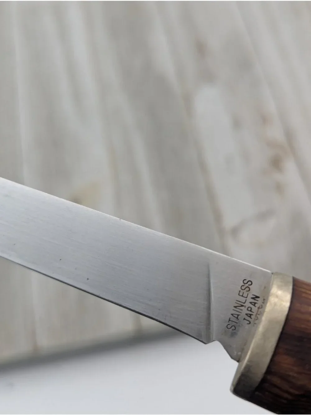 Vintage Sharp DF-60 Hunting Fishing Fillet fixed blade knife Japan 6